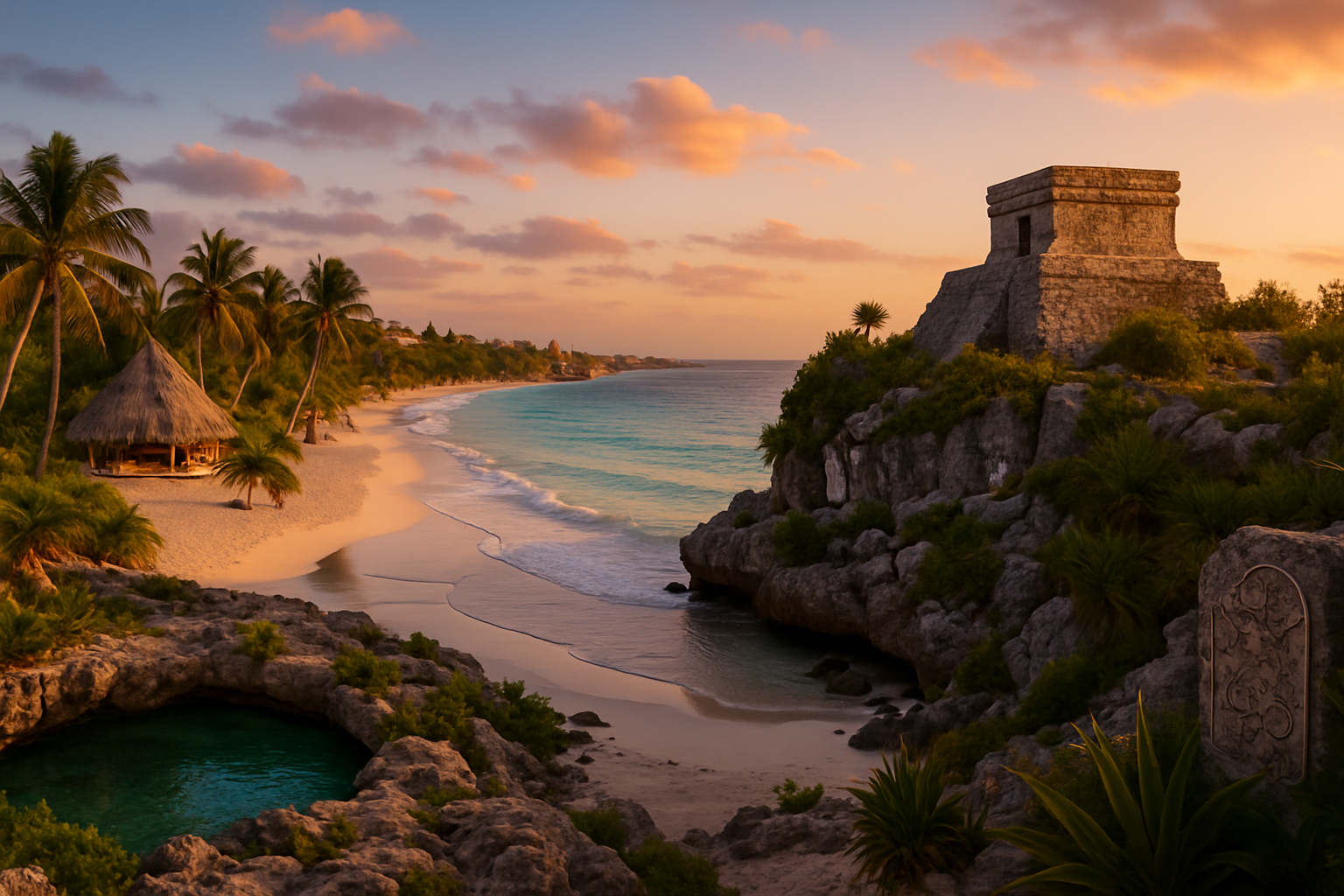 Weihnachten & Silvester in Mexiko – Cancún & Playa del Carmen: Riviera Maya am Karibikstrand